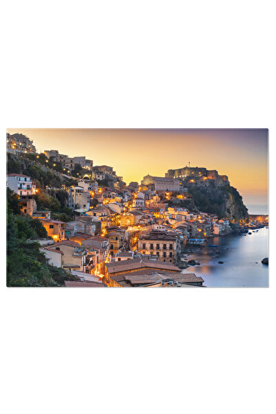 StoryGift Romania Tablou Canvas: Portul Grande In Calabria, Italia