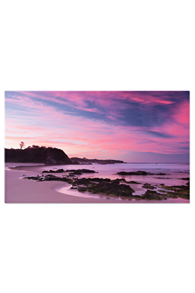 StoryGift Romania Tablou Canvas Plaja Glasshouse Rocks La Apus, Australia, Pl...