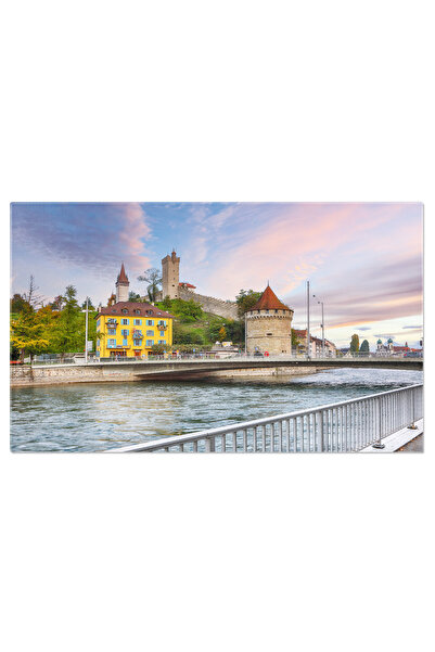 StoryGift Romania Tablou Canvas Fotografie Centrul Istoric Remarcabil Al Oras...