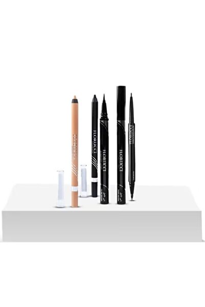 Florucci مجموعة المكياج أقلام الحواجب والكحل