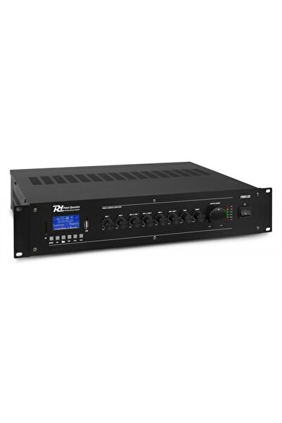 POWER DYNAMICS PRM120, Усилвател 100V, 120W RMS, Bluetooth, USB, SD карта