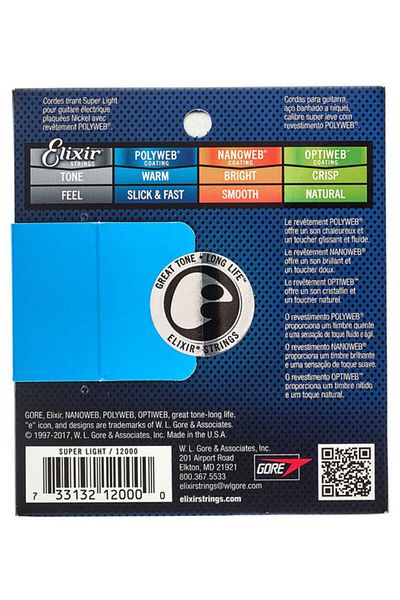 Elixir Corzi Chitara Electrica Elixir Polyweb Super Light