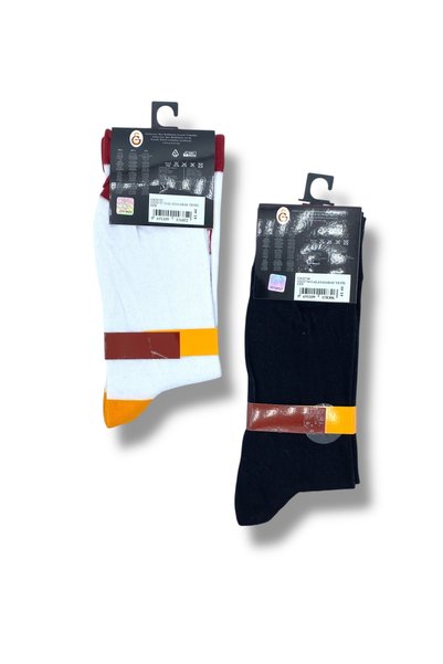 Galatasaray Licensed Adult 2 Pairs Socket Socks 1905-1