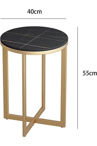 Generic Round marble wood table for living room