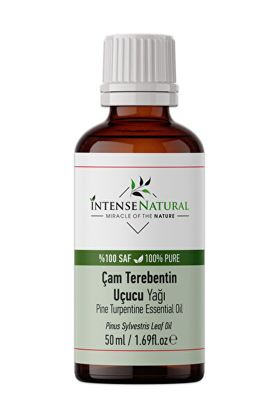 İntense Natural Çam Terebentin Uçucu Yağı 50 ml %100 Saf Ve Doğal Pine Turpentine Essential Oil