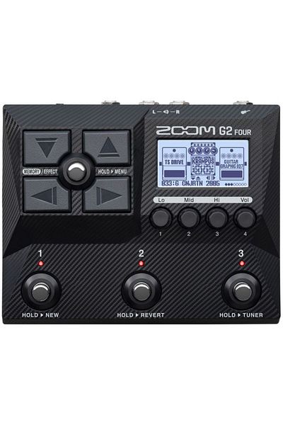 Zoom G2 FOUR, Multi-Effect for electric guitar