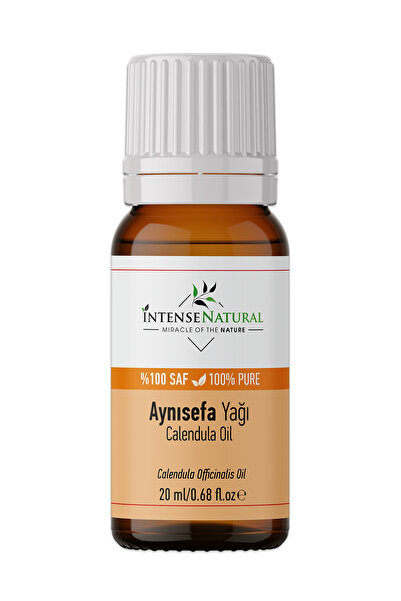 İntense Natural Aynısefa Çiçeği Yağı 20 ml %100 Saf ve Doğal Aynı Sefa Calendula Flower Oil