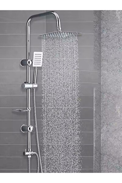 FAWER Faucet & Shower Ful Krom Yağmurlama Robot Duş Seti - 400m