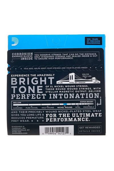 Daddario Daddario EXL110 Electric Guitar String Set
