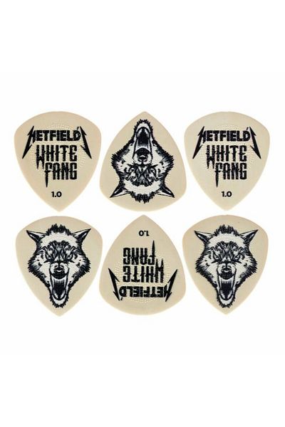 DUNLOP Dunlop Hetfield's WH Fang Cust. Flow Metal Guitar Pick Set