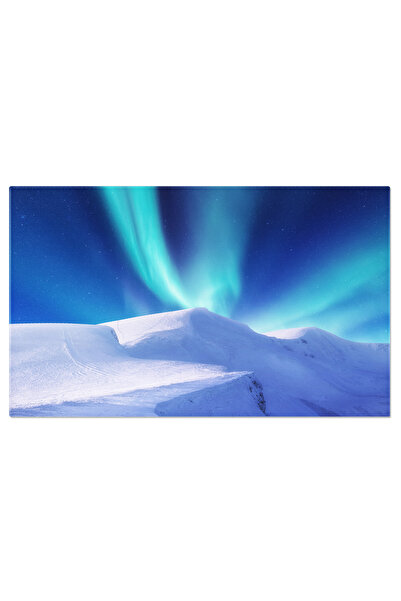 StoryGift Romania Tablou Canvas Aurora Boreala Peste Insulele Lofoten, Norveg...