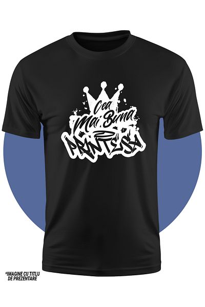 StoryGift Romania Tricou Copii Fete Pentru Cea Mai Buna Printesa, Apreciere, Cadou, Rasplata, Multumire 100%