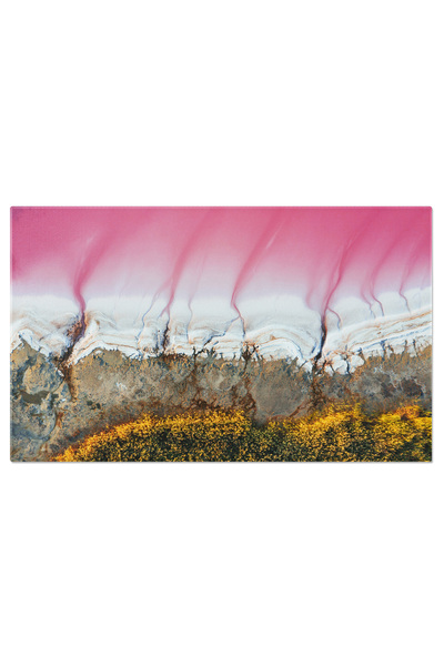 StoryGift Romania Tablou Canvas - Frumusetea Europei: Insula Jarilgach Si Splendorile Sale - Ucraina, Natura, Cal