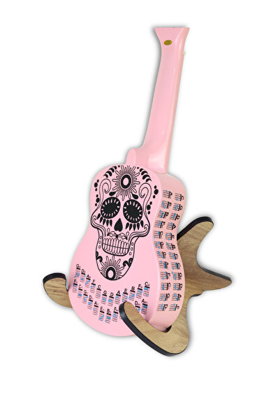 happypotam Ukulele Yeni Başlayanlar Için Arkasına ,yanına Yapıştırılan Şeffaf Akor Tablosu,cetveli