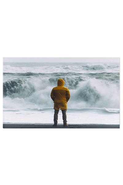 StoryGift Romania Canvas Painting 140 x 90CM - Ufological Landscape in Iceland: Dyrhólaey 140x90CM STG