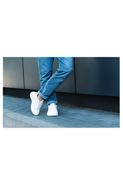 StoryGift Romania Tablou Canvas Stil Urban Imagine Cropped Cu Picioare Mascul...