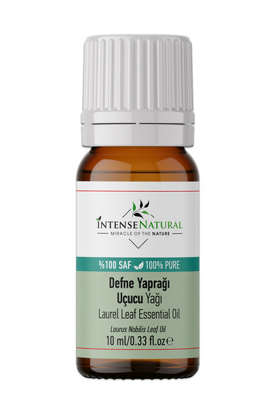 İntense Natural Defne Yaprağı Uçucu Yağı 10 ml %100 Saf ve Doğal Laurel Leaf Essential Oil