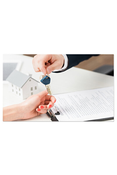 StoryGift Romania Tablou Canvas Tranzactie Imobiliara Agentul Imobiliar Inman...