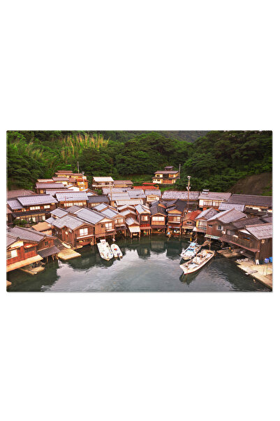 StoryGift Romania Tablou Canvas: Peisaj Lacustru La Amanohashidate - O Minuna...