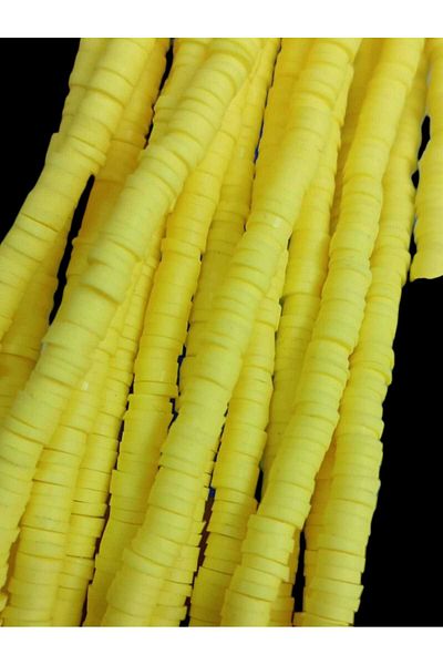 Ralp Moda 3 Strands of 6 mm Fimo Polymer Beads