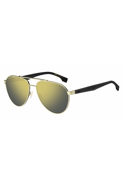 Hugo Boss Herrensonnenbrille Hugo Boss BOSS-1485-S-RHL Golden ø 60 mm