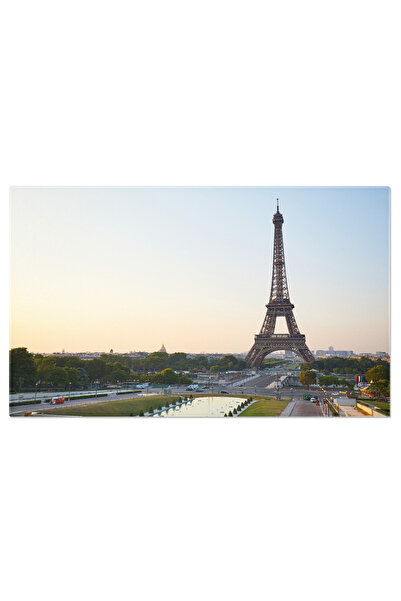 StoryGift Romania Tablou Canvas Turnul Eiffel Vazut De La Trocadero, Fara Oameni Eiffel, Torre, Paris, Franta, St