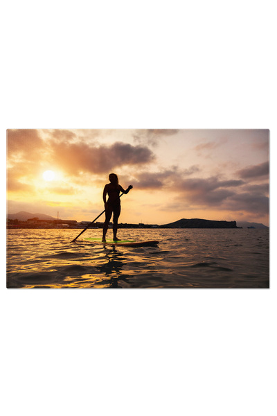 StoryGift Romania Tablou Canvas - In Miscare Pe Placa - Pasionatii De Sup Sur...