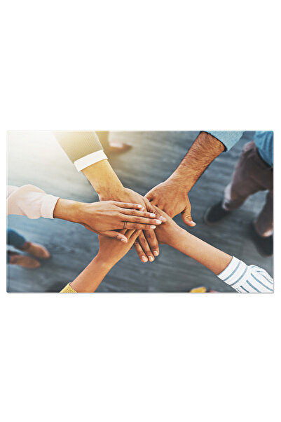 StoryGift Romania Tablou Canvas: Echipa La Birou - Businesspeople Uniti, Coop...