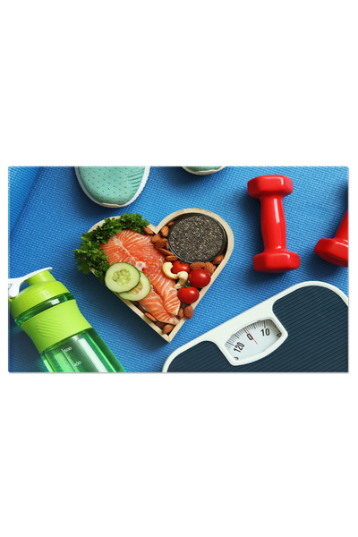 StoryGift Romania Tablou Canvas: Sanatate Si Stil De Viata: Sport, Nutritie S...