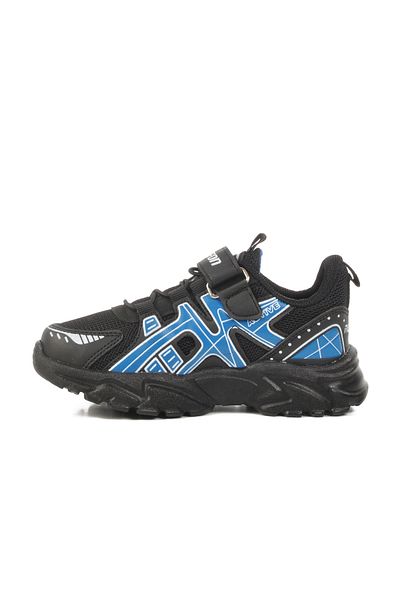 Aspor Black Saks Velcro Boys' Sports Shoes