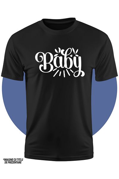StoryGift Romania Tricou Copii Pentru Un Bebelus Iubit - Afectiune Familie Grija 100% Bumbac, Unisex, Negru,