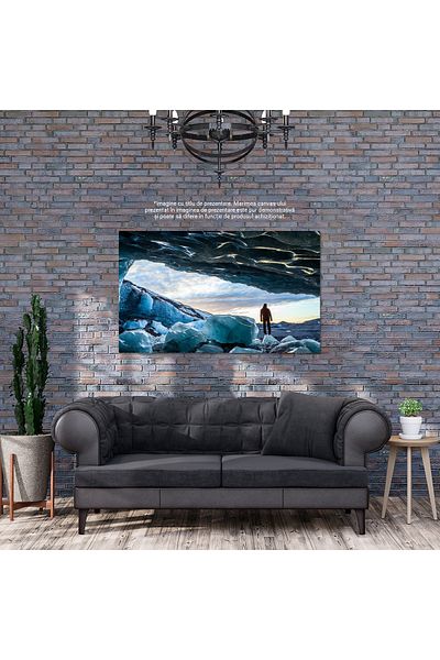 StoryGift Romania Tablou Canvas - Peisaje Uimitoare In Nordul Europei: Catarand In Islanda