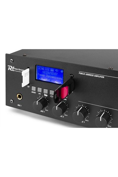 POWER DYNAMICS Amplificator Power Dynamics PPA502, 2 zone, 50W RMS