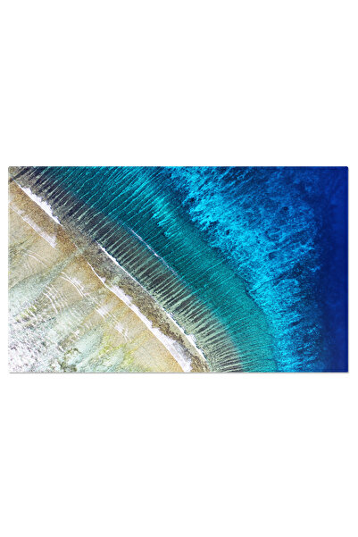 StoryGift Romania Tablou Canvas Recif Si Mare La Insula Gili Meno, Indonezia, Calatorie, Ocean, Recif De Corali 3