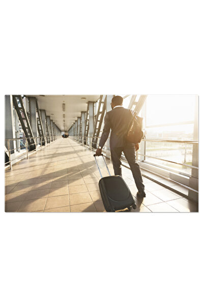 StoryGift Romania Tablou Canvas - Sosire La Aeroport: Bagaje Si Soare