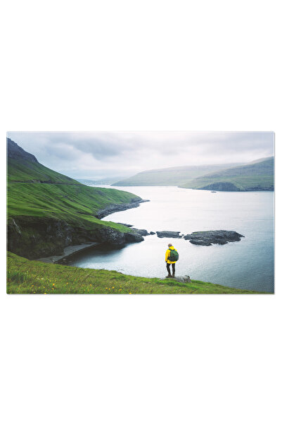 StoryGift Romania Tablou Canvas: Peisaj Spectaculos In Insulele Feroe - Natur...