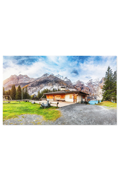 StoryGift Romania Tablou Canvas Vedere Spectaculoasa De Toamna A Vaii Oeschin...