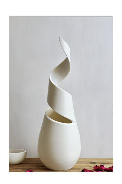 Genel Markalar Vazo Sarmal Vazo Dekoratif Modern Sade Şık Minimal 20 cm