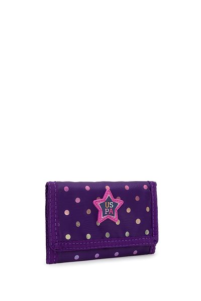 U.S. Polo Assn. Girl's Purple Wallet 50315251-Vr038