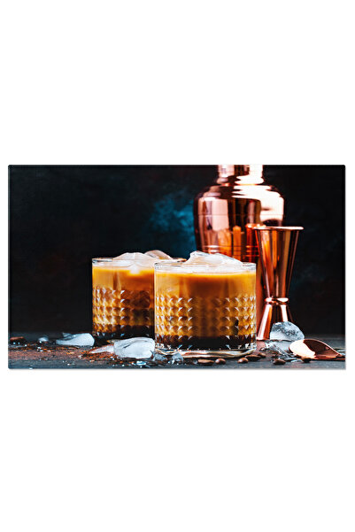 StoryGift Romania Tablou Canvas - Bauturi Rusesti: Vodka, Cocktailuri Si Atmo...