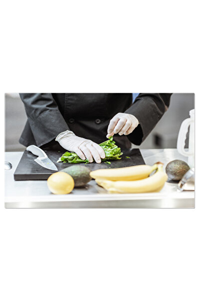 StoryGift Romania Tablou Canvas Chef Taind Spanac Ingrediente, Profesional, B...