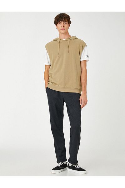 Koton Basic Jogger Sweatpants with Lace Waist Pocket