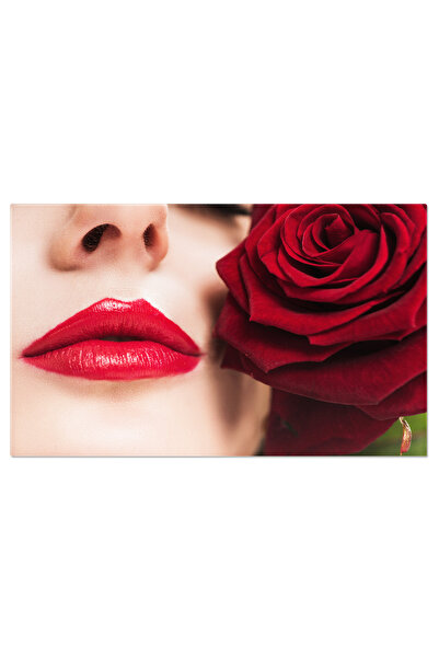 StoryGift Romania Tablou Canvas Seductie Florala Imagine Cropped Cu O Fata At...