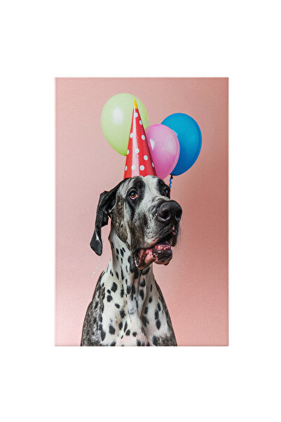 StoryGift Romania Tablou Canvas Fotografia Câinelui Danez Imaginea Companionu...