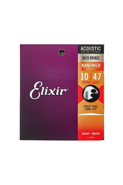 Elixir Corzi Chitara Acustica Elixir Nanoweb Extra Light