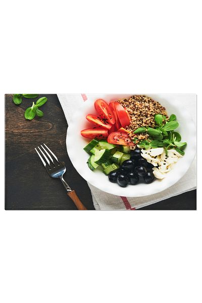 StoryGift Romania Tablou Canvas - Salata Greceasca Delicioasa: O Alegere Sanatoasa