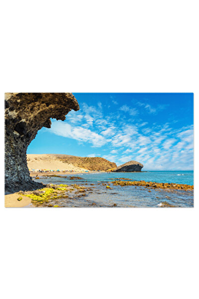 StoryGift Romania Tablou Canvas Peisaj De Vara La Plaja Monsul In Parcul Nati...