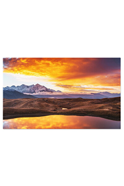 StoryGift Romania Tablou Canvas: Peisaj De Toamna Cu Culori Fabuloase In Caucaz