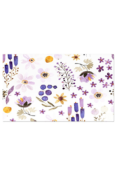 StoryGift Romania Tablou Canvas Flori Diverse: Eleganta Pe Fundal Alb