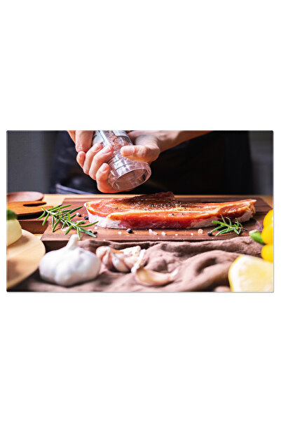 StoryGift Romania Tablou Canvas - Chef Pregatind Mancare Delicioasa - Cuisine...